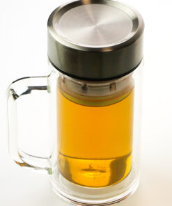 фото - термокружка стекло с ручкой 250мл