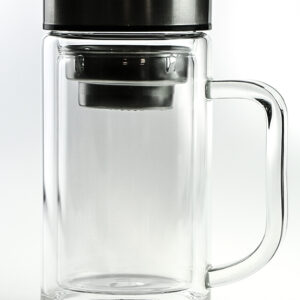 фото - термокружка стекло с ручкой 250мл