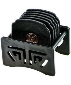 фото - Набір 6 підставок для чайної церемонії з бакеліту