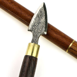 фото - Шило для пуера – ніж для чаю “Спис” з чорного дерева та палисандр