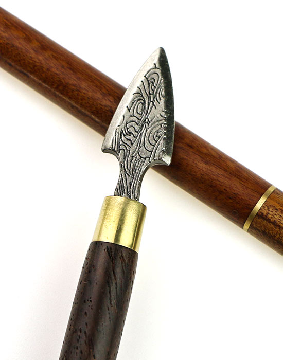 фото - Шило для пуера – ніж для чаю “Спис” з чорного дерева та палисандр фото - Шило для пуера – ніж для чаю “Спис” з чорного дерева та палисандр