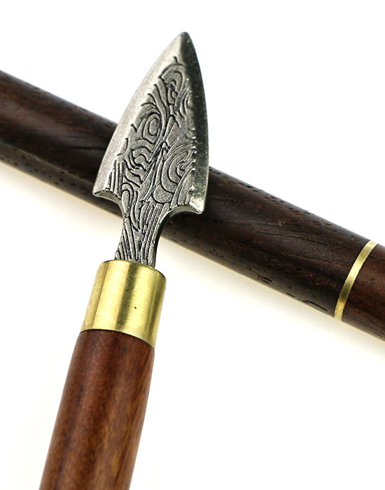 фото - Шило для пуера – ніж для чаю “Спис” з чорного дерева та палисандр фото - Шило для пуера – ніж для чаю “Спис” з чорного дерева та палисандр
