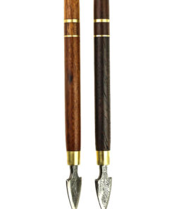 фото - Шило для пуера – ніж для чаю “Спис” з чорного дерева та палисандр