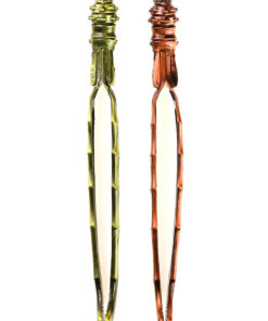 фото - Щипці для чайної церемонії “Бамбук” колір бронза,медь