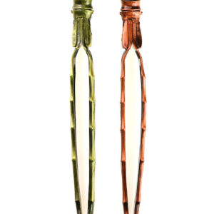 фото - Щипці для чайної церемонії “Бамбук” колір бронза,медь