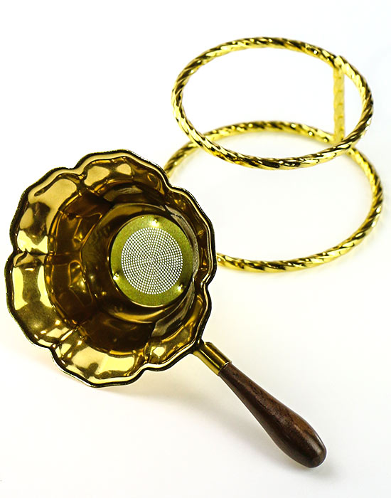 фото - Ситечко Ча Лоу для чайної церемонії “Срібний лотос” и золотий лотос фото - Ситечко Ча Лоу для чайної церемонії “Срібний лотос” и золотий лотос