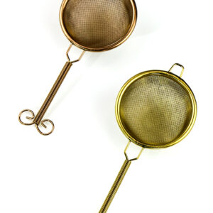 фото - Ситечко для чаю Ча Лоу для чайної церемонії “Мідна спіралька”мідь,золото