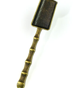 фото - Чайна ложка для чайної церемонії “Бамбуковий совок” колір бронза,мідь