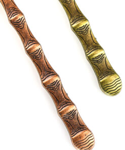 фото - Чайна ложка для чайної церемонії “Бамбуковий совок” колір бронза,мідь