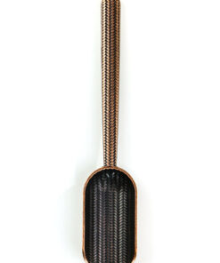 фото - Чайна ложка для чайної церемонії “Солом’яний кошик” колір бронза,мидь