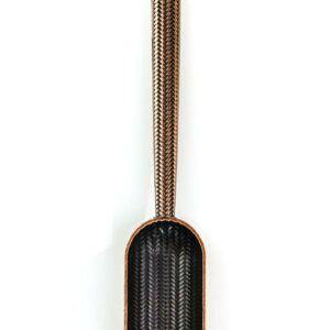 фото - Чайна ложка для чайної церемонії “Солом’яний кошик” колір бронза,мидь