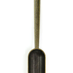 фото - Чайна ложка для чайної церемонії “Солом’яний кошик” колір бронза,мидь