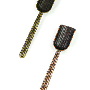 фото - Чайна ложка для чайної церемонії “Солом’яний кошик” колір бронза,мидь