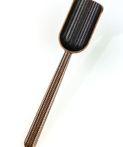 фото - Чайна ложка для чайної церемонії “Солом’яний кошик” колір бронза,мидь