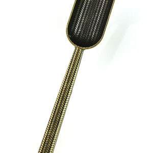 фото - Чайна ложка для чайної церемонії “Солом’яний кошик” колір бронза,мидь