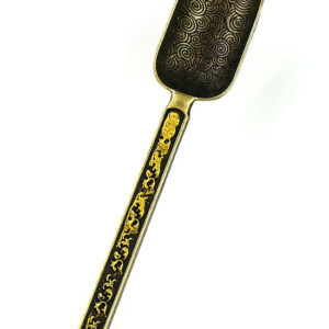 фото - Ложка для чайної церемонії “Сприятлива хмара” колір бронза