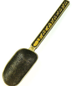 фото - Ложка для чайної церемонії “Сприятлива хмара” колір бронза