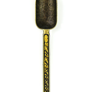 фото - Ложка для чайної церемонії “Сприятлива хмара” колір бронза