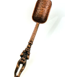 фото - Ложка для чайної церемонії “Мавпа” колір мідь