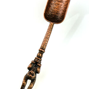 фото - Ложка для чайної церемонії “Мавпа” колір мідь