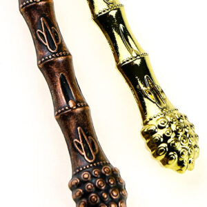 фото - Чайна вилка ухват для чашок Ча Цзя “Молодий бамбук” колір мідь,золото