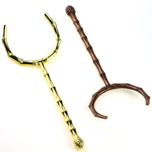 фото - Чайна вилка ухват для чашок Ча Цзя “Молодий бамбук” колір мідь,золото