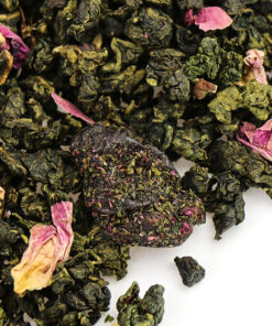 фото - улун вишня и лепестки розі