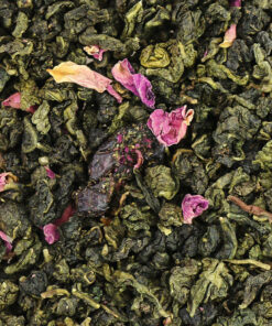 фото - улун вишня и лепестки розі