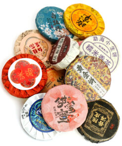 фото - баночка с 13 порционнім чаем пуєр