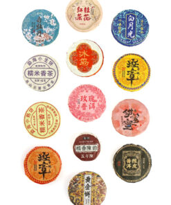 фото - баночка с 13 порционнім чаем пуєр