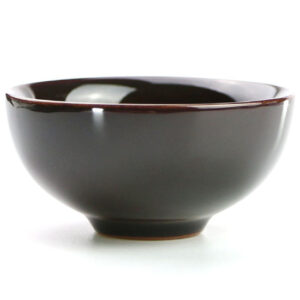 фото - Піала для чаю високий лотос блакитний, чабей, кераміка теммоку, тяньму, 50 мл