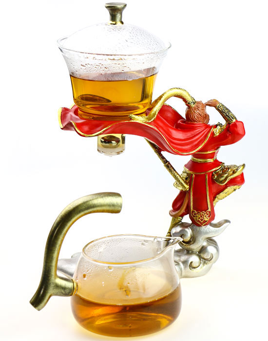 фото - Чайный сервиз с магнитом заварник Магнитный поцелуй Сунь Укун фото - Чайный сервиз с магнитом заварник Магнитный поцелуй Сунь Укун