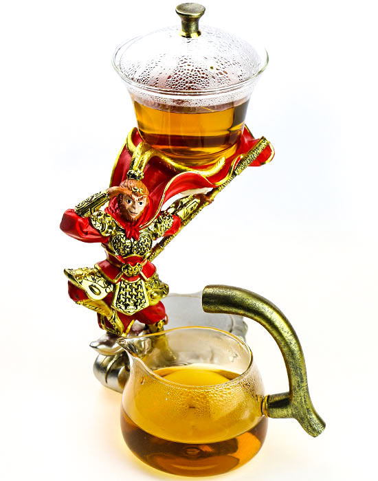 фото - Чайный сервиз с магнитом заварник Магнитный поцелуй Сунь Укун фото - Чайный сервиз с магнитом заварник Магнитный поцелуй Сунь Укун