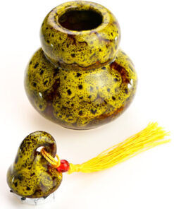 фото - Чайниця для зберігання чаю “Улоу” зелена, червона,жовта,синя