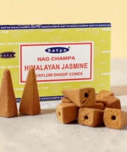 фото - Арома конус Satya Back Flow cones HIMALAYAN JASMINE, обратный поток, 10 шт